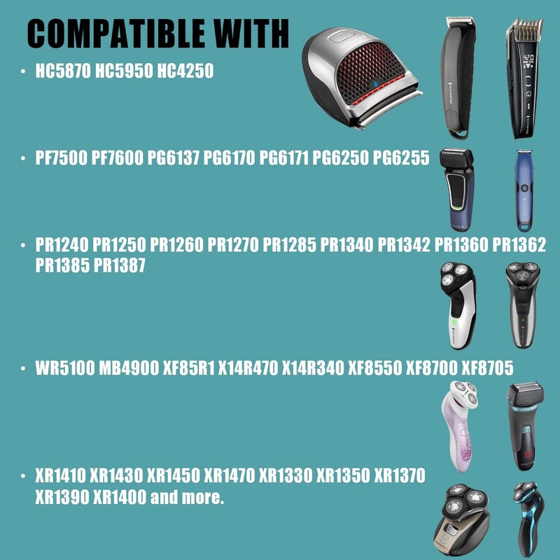 BOEEA Replacement Charger for Remington HC4250 HC5870 PF7500 PF7600 PG6250 PG6255 PG6170 PG6171 XR7000 XF8550 XF8700 XR1400 XR1430 HC5950 Shaver Charger Cord 5V - Image 4